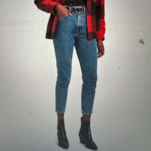 Slvrlake High Waist Beatnik Ankle Slim Jean in Size 27 - Picture 4 of 4